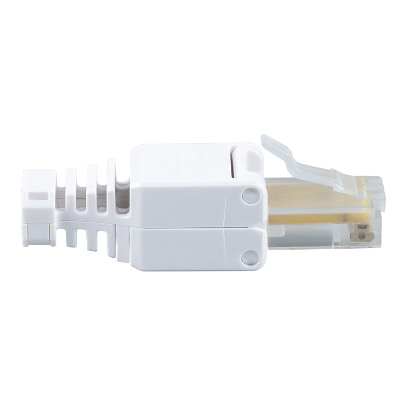 Cat5e Unshielded Toolless RJ45 Connector RJ-688Y-C5E Cat5e Unshielded Toolless RJ45 Connector RJ-688Y-C5E