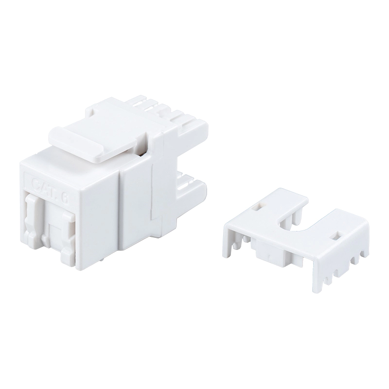 Cat6 Unshielded 180° Modular Jack (may shutter) SM-2064CD8C6