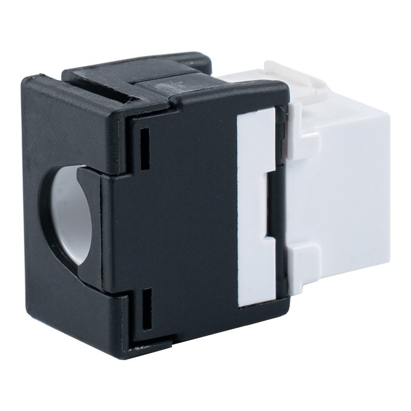 C6A Unshielded 180° Tolless Keystone Jack SM-2335H8C6A C6A Unshielded 180° Tolless Keystone Jack SM-2335H8C6A