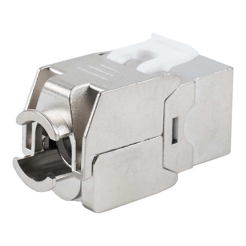 C6A Shielded 180° Tolless Keystone Jack (uri ng flip-open) SM-2336SH8C6A C6A Shielded 180° Tolless Keystone Jack (uri ng flip-open) SM-2336SH8C6A