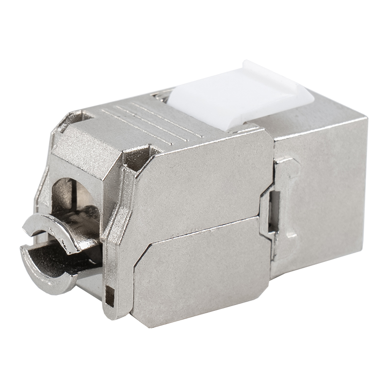 C6A Shielded 180° Tolless Keystone Jack (uri ng flip-open) SM-2336SH8C6A C6A Shielded 180° Tolless Keystone Jack (uri ng flip-open) SM-2336SH8C6A