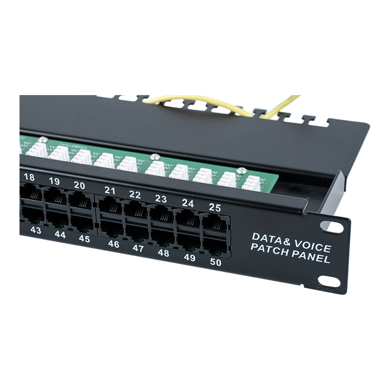 Kategorya 3 19-inch 1U 8P 8C 50-port na voice patch panel (KRONE IDC) SP-3208K50-C3 Kategorya 3 19-inch 1U 8P 8C 50-port na voice patch panel (KRONE IDC) SP-3208K50-C3