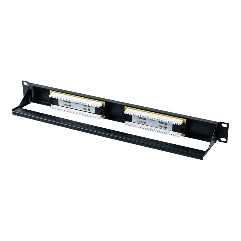 Kategorya 6 19-inch 1U Unshielded 16-Port Patch Panel (Dual-purpose IDC) SP-3224D16-C6 Kategorya 6 19-inch 1U Unshielded 16-Port Patch Panel (Dual-purpose IDC) SP-3224D16-C6