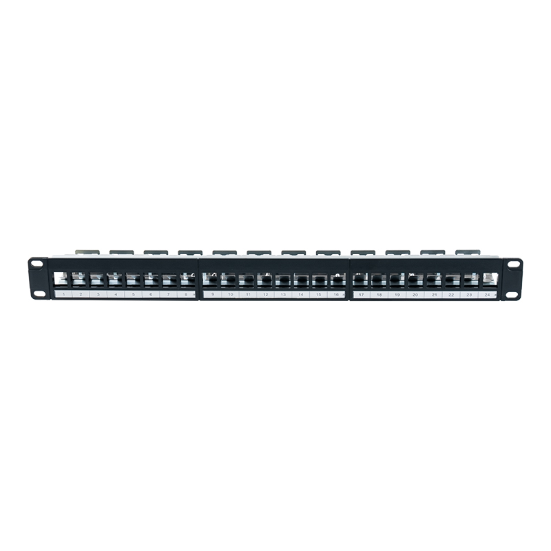 19-inch 1U 24-port shielded empty rack (may digital card) SP-3245S-24P 19-inch 1U 24-port shielded empty rack (may digital card) SP-3245S-24P