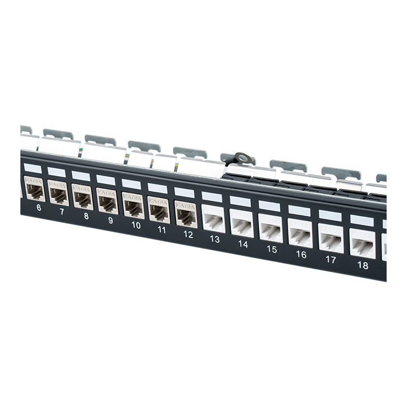 19-inch 1U 24-port shielded empty rack (may digital card) SP-3245S-24P 19-inch 1U 24-port shielded empty rack (may digital card) SP-3245S-24P