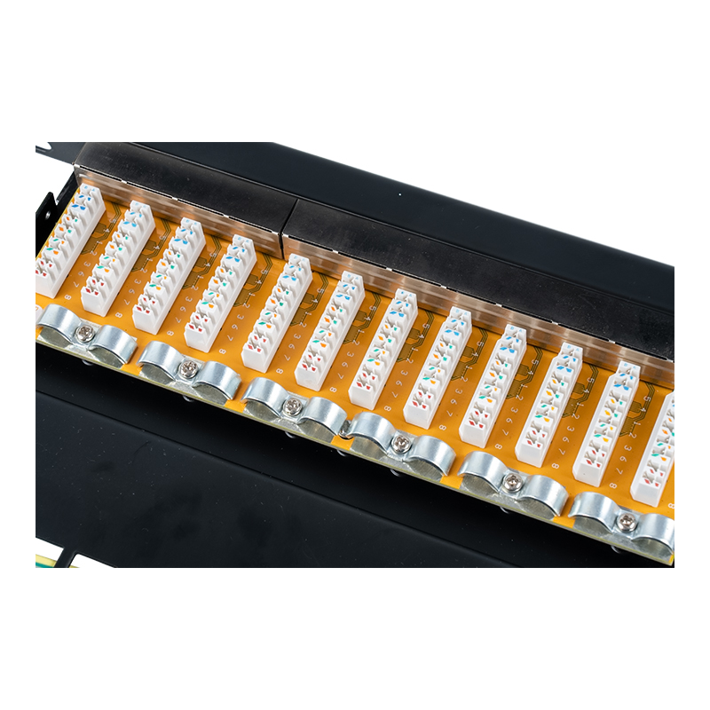 Kategorya 6 10-inch 1U shielded 12-port patch panel SP-3250SK12-C6 Kategorya 6 10-inch 1U shielded 12-port patch panel SP-3250SK12-C6