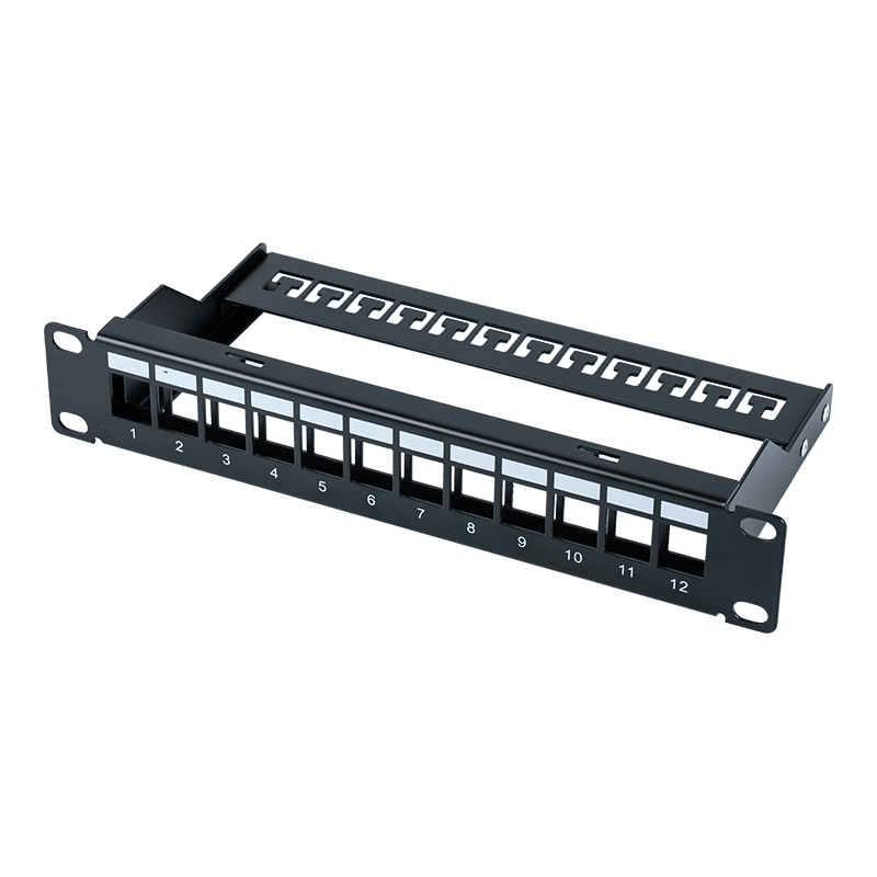 10-inch 12-port shielded air distribution frame SP-3252S-12P 10-inch 12-port shielded air distribution frame SP-3252S-12P