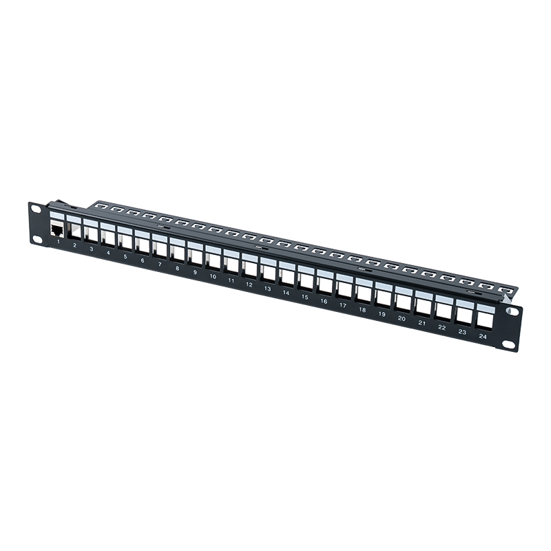 19-inch 1U 24-port shielded patch panel (na may C6 module) SP-3260-24P