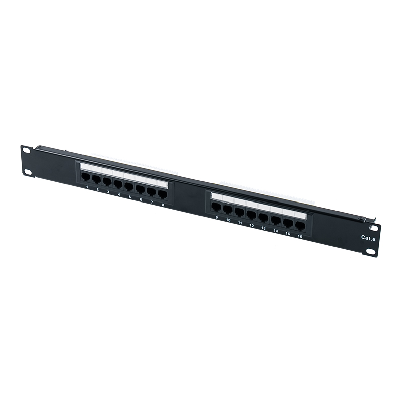 Cat6e 19-inch 1U Unshielded 24-Port Patch Panel (Dual-purpose IDC) SP-3310D24-C6A Cat6e 19-inch 1U Unshielded 24-Port Patch Panel (Dual-purpose IDC) SP-3310D24-C6A