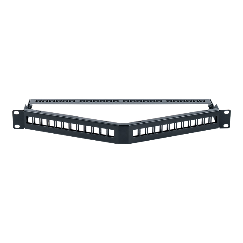 19-inch 1U 24-port shielded empty rack (foldable) SP-3312S-24P 19-inch 1U 24-port shielded empty rack (foldable) SP-3312S-24P