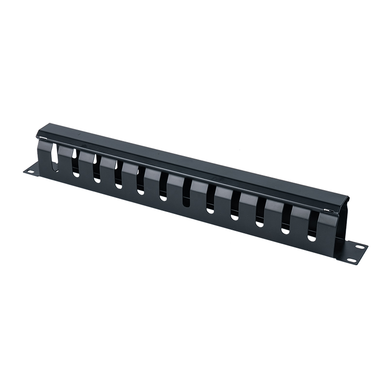 19-inch 1U Metal Cable Management Stand (12 Ports) SP-3670-1U 19-inch 1U Metal Cable Management Stand (12 Ports) SP-3670-1U