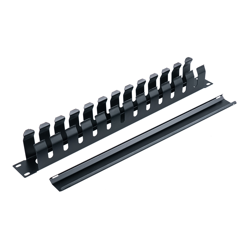 19-inch 1U Metal Cable Management Stand (12 Ports) SP-3670-1U 19-inch 1U Metal Cable Management Stand (12 Ports) SP-3670-1U