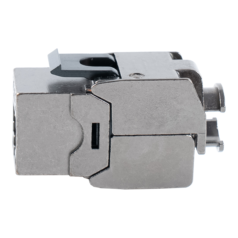 C6A Shielded 180° Tolless Keystone Jack (uri ng flip-open) SM-2336SH8C6A C6A Shielded 180° Tolless Keystone Jack (uri ng flip-open) SM-2336SH8C6A