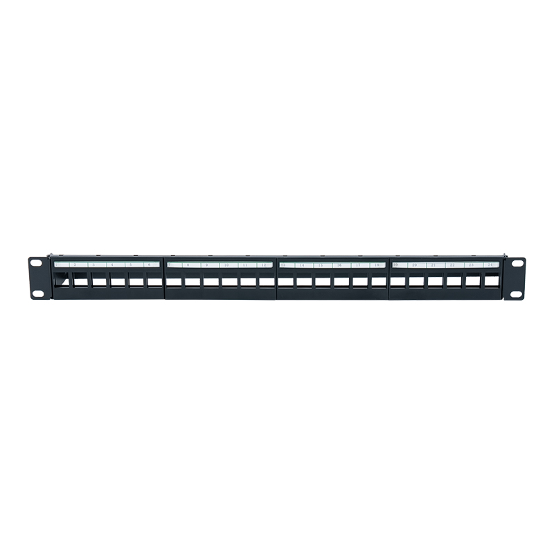 19-pulgada 1U 24-port na walang kalasag na rack SP-3403-24P 19-pulgada 1U 24-port na walang kalasag na rack SP-3403-24P