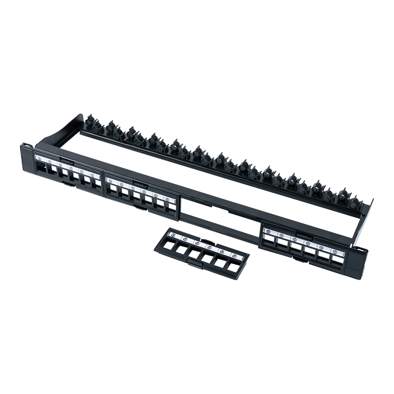19-inch 1U 24-port unshielded rack mount (naaalis na window) SP-3404-24P