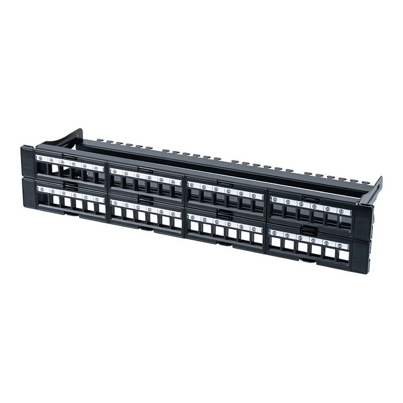19-inch 1U 48-port unshielded rack (naaalis na window) SP-3408-48P