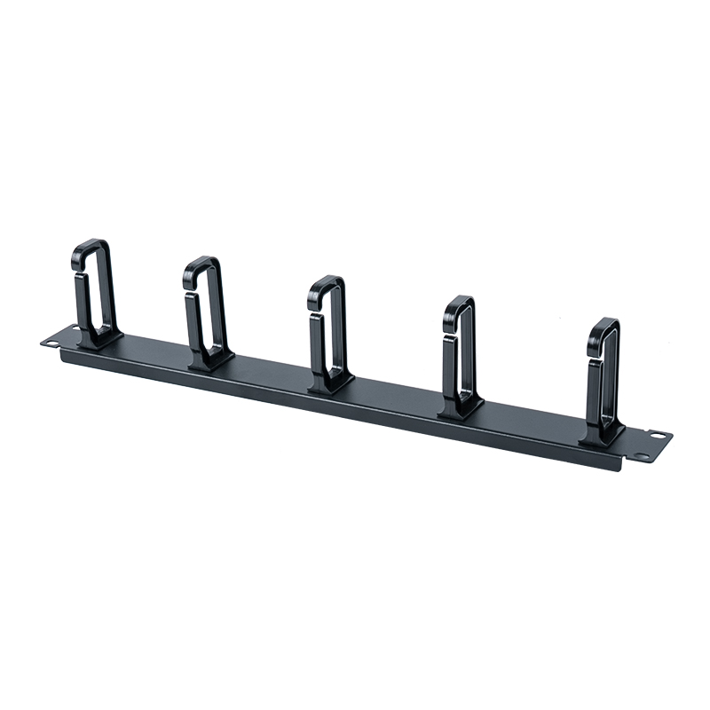 19-inch 1U Plastic Cable Management Panel (na may 5 Plastic Ring) SP-3801-1U 19-inch 1U Plastic Cable Management Panel (na may 5 Plastic Ring) SP-3801-1U